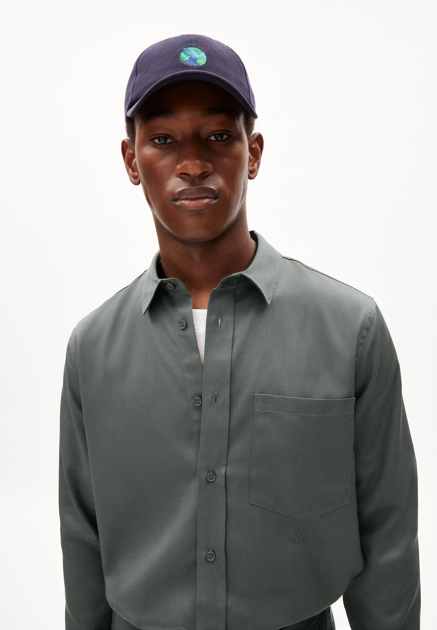 Armedangels - SKJORTAAS Hemd Space Steel