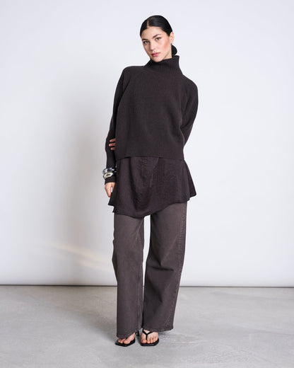 JAN'N JUNE - WOOLY OLA Pullover | Zartbitter