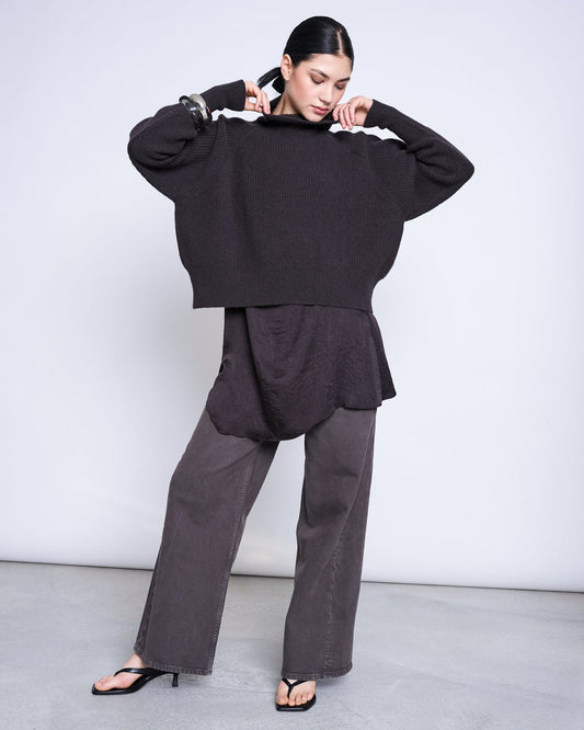 JAN'N JUNE - WOOLY OLA Pullover | Zartbitter