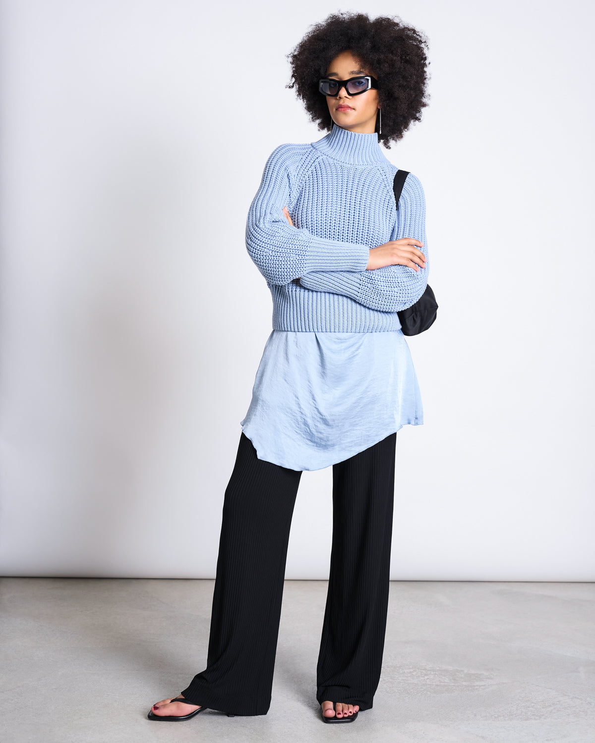 JAN'N JUNE - OLA Jumper | Mid Blue