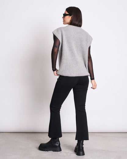 JAN'N JUNE - THANDA Wooly Slipover Light Grey