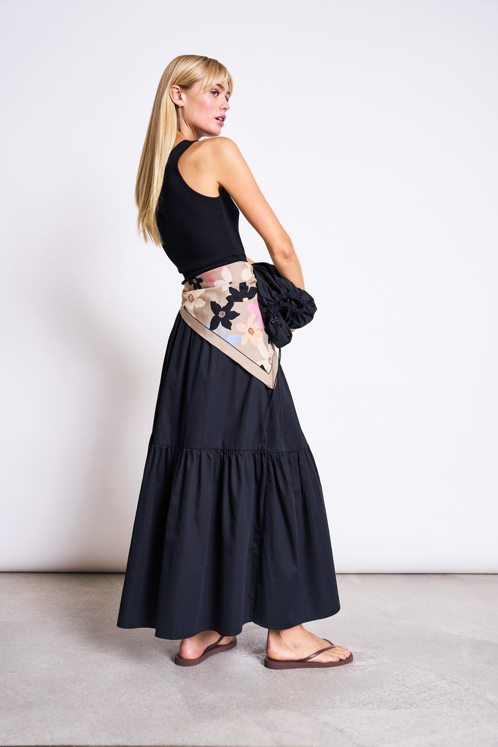 JAN'N JUNE - Tigris One Shoulder Top | Black
