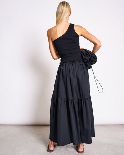 JAN'N JUNE - Tigris One Shoulder Top | Black