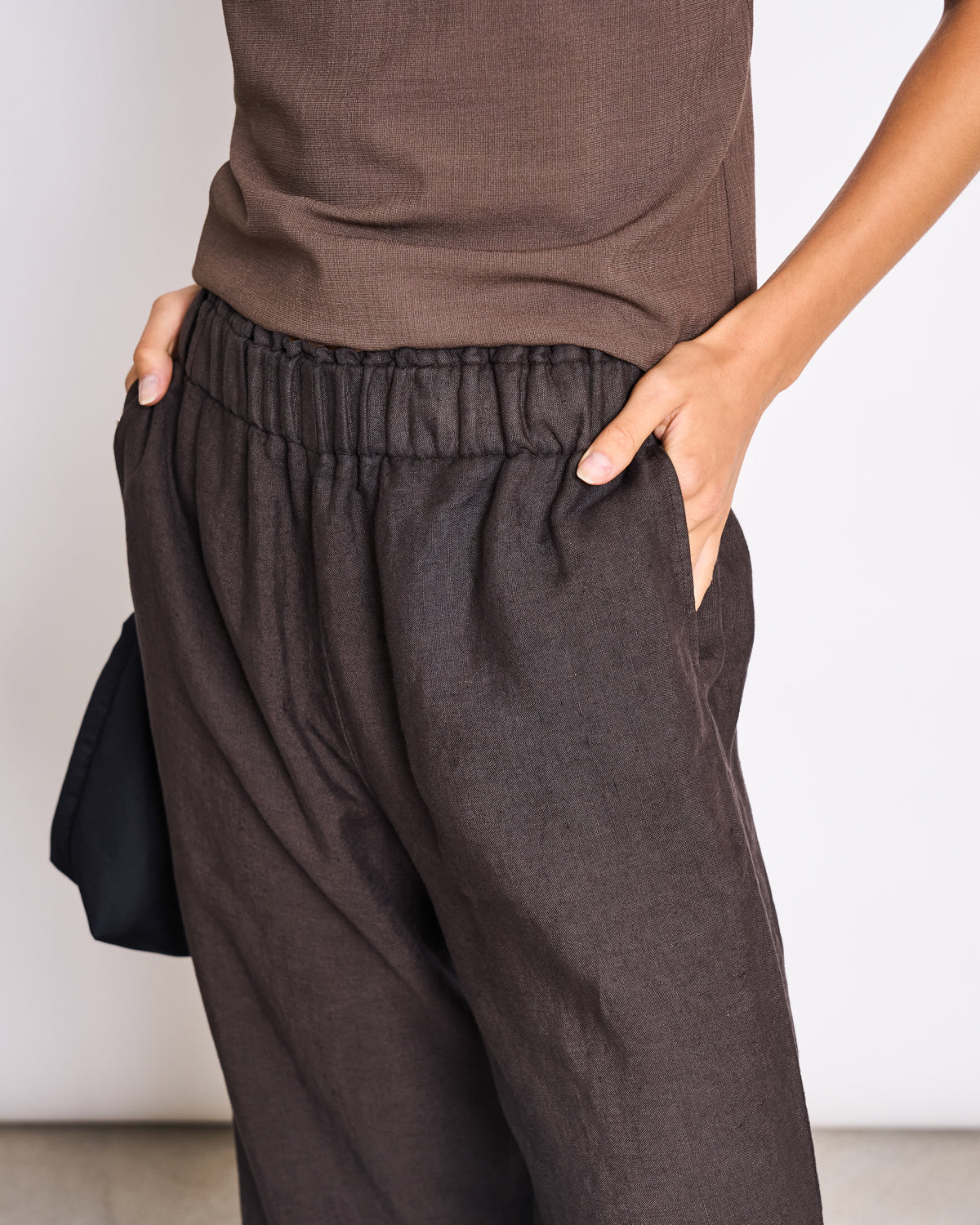 JAN'N JUNE - BEVEREN Linen Pants | Mud