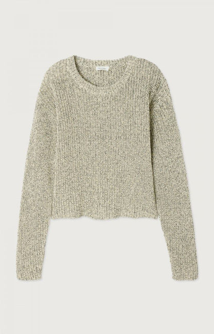 American Vintage - Twily Pullover | Cream Melange Black