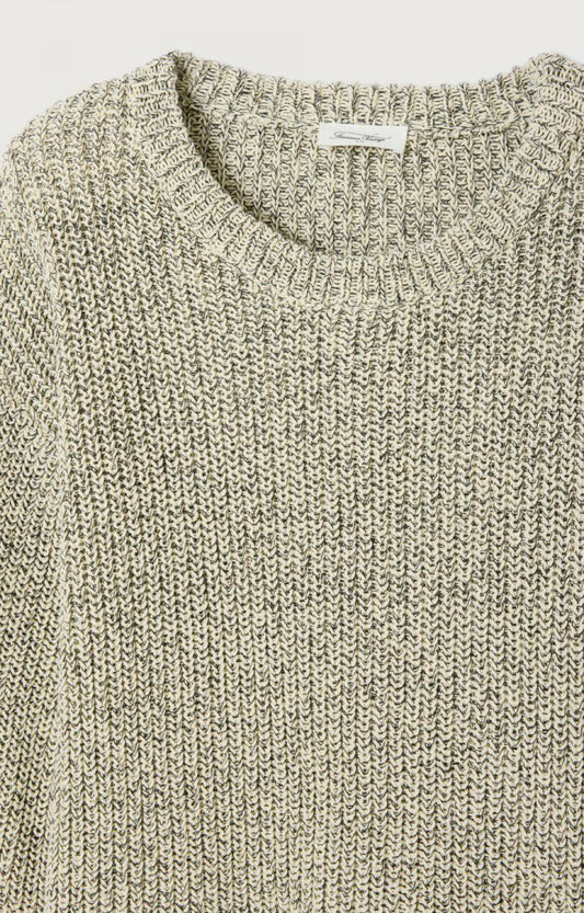 American Vintage - Twily Pullover | Cream Melange Black