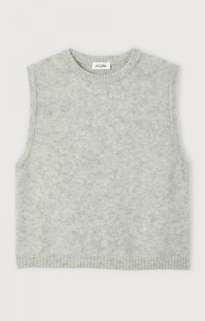 American Vintage - Vitow Slipover Gris Clair Chine