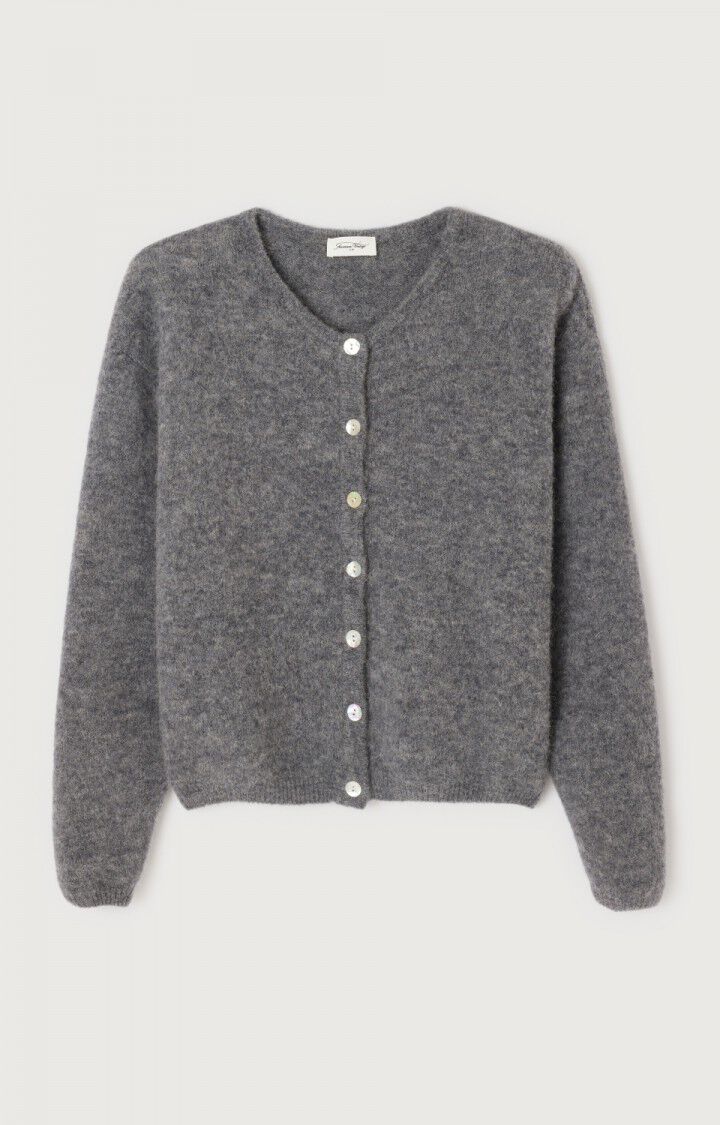 American Vintage - Vitow Cardigan Acier Chine