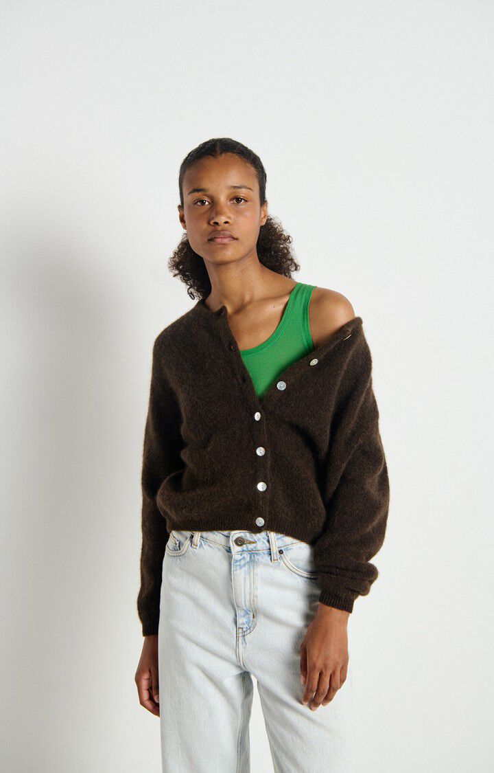 American Vintage - Vitow Cardigan Cafe Chine