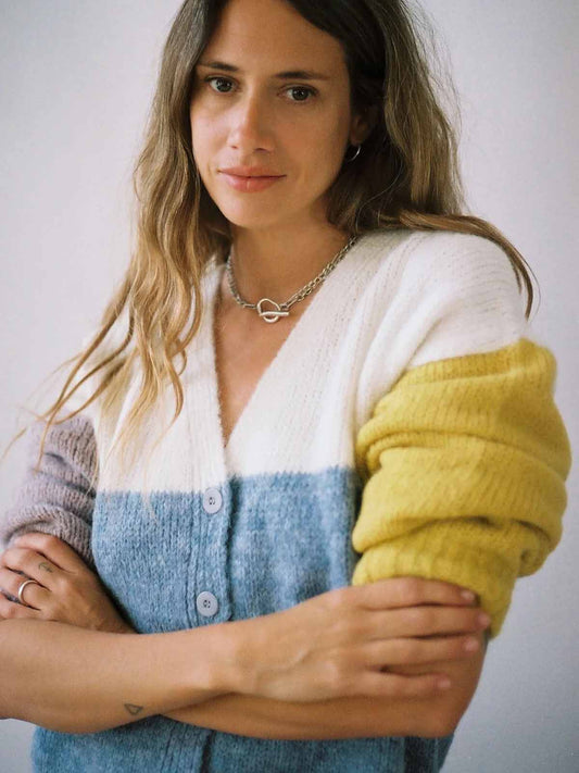 Jungle Folk - Delta Cardigan Sky & Sun