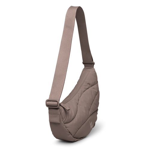 GOT BAG - Wavy Puffer Moon Bag Small Oyster