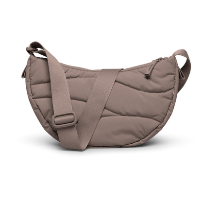 GOT BAG - Wavy Puffer Moon Bag Small Oyster