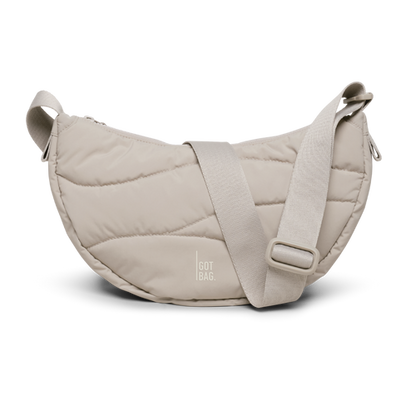 GOT BAG - Wavy Puffer Moon Bag Small Scallop