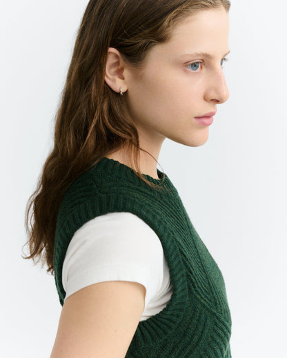 Thinking Mu - Kaia Wollweste | Grün