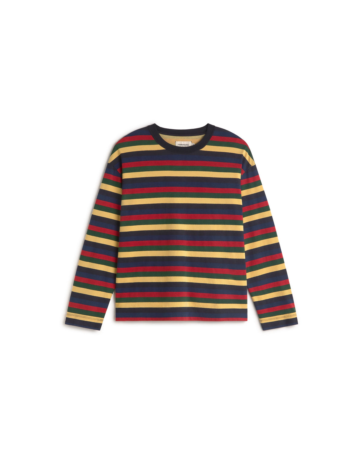 Thinking Mu - Emily Rex Yarnd Dyed Longsleeve | Multicolor
