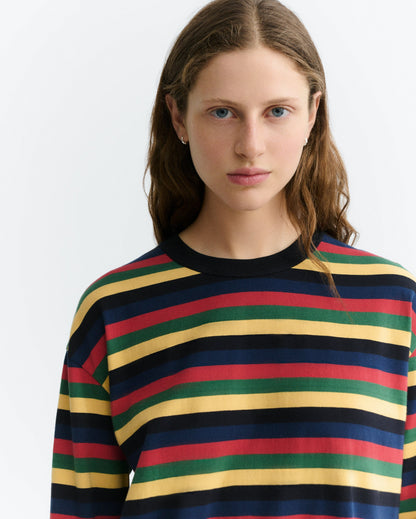 Thinking Mu - Emily Rex Yarnd Dyed Longsleeve | Multicolor