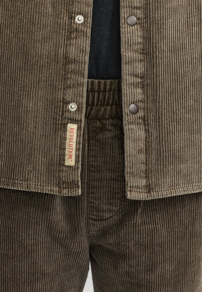 Revolution - Worker Overshirt | Brown