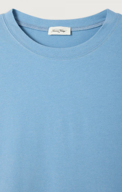 American Vintage - YPAWOOD Longsleeve Blue Melange