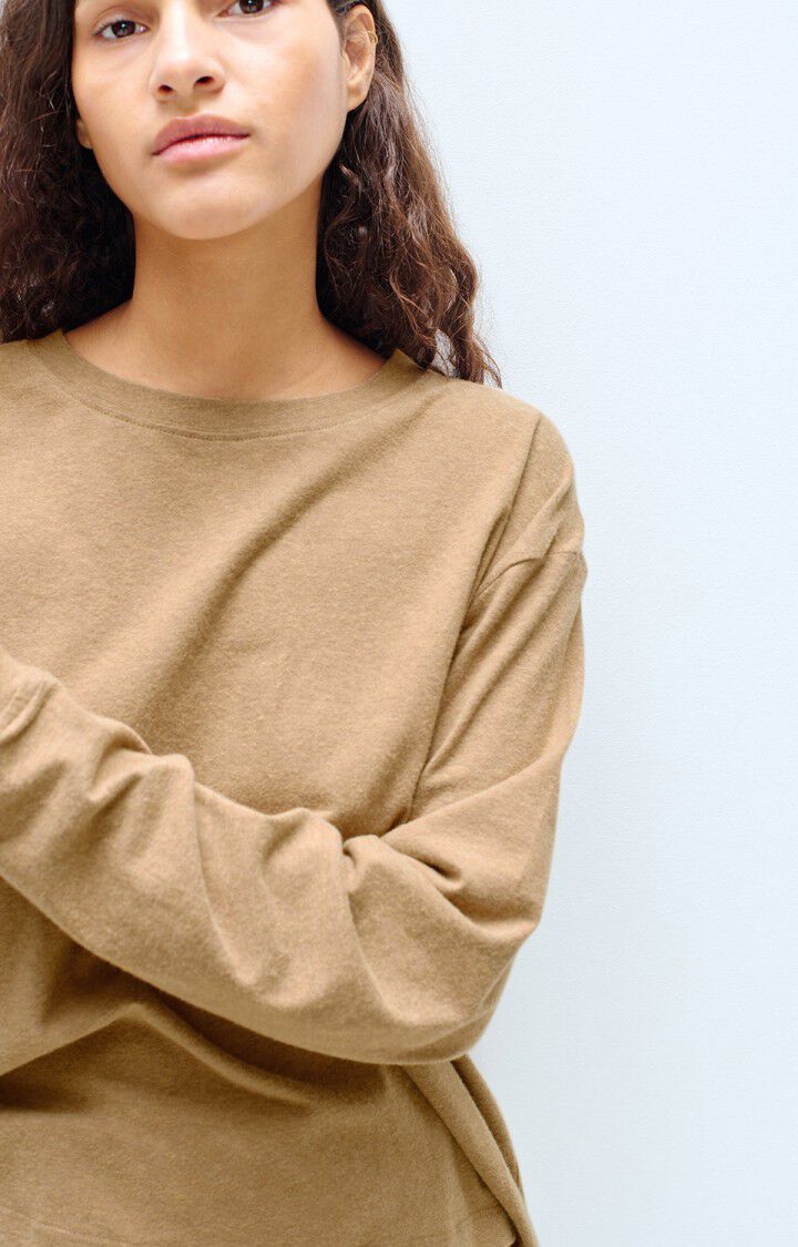 American Vintage - YPAWOOD Longsleeve Macchiato Chine