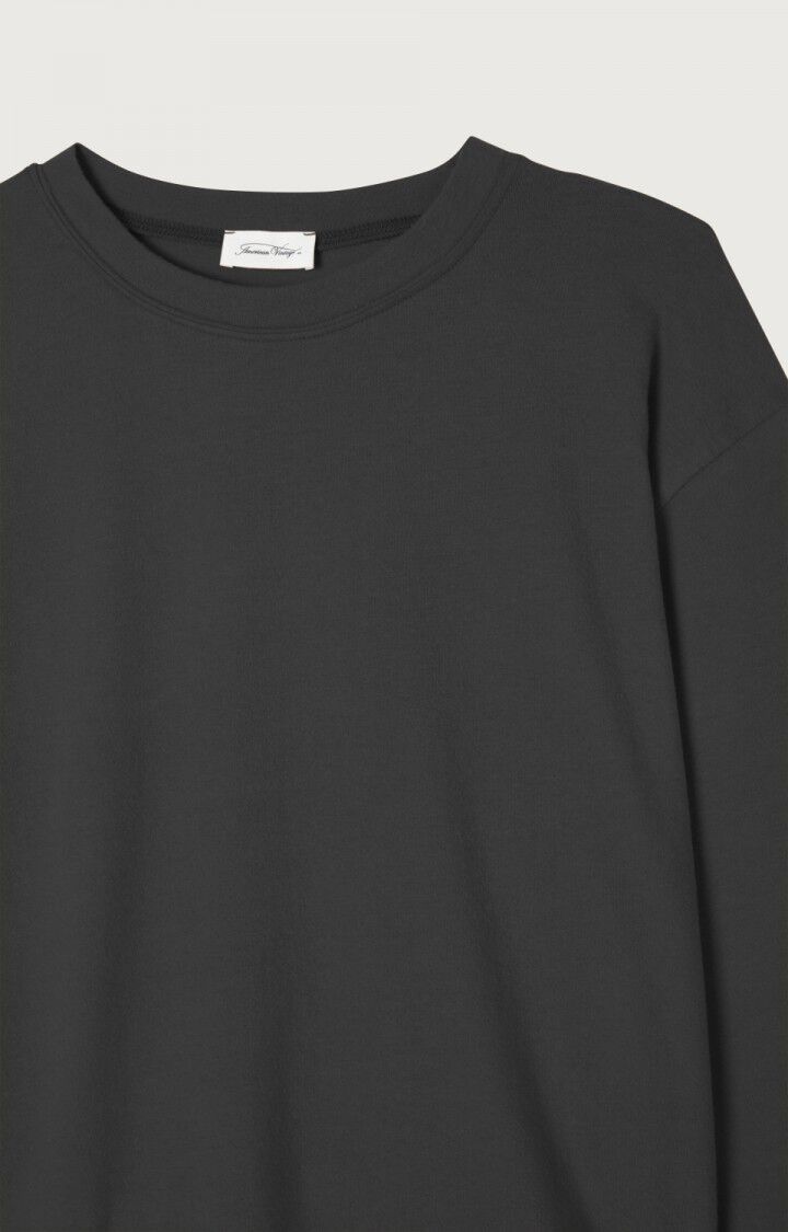 American Vintage - YPAWOOD Longsleeve Carbone Chine