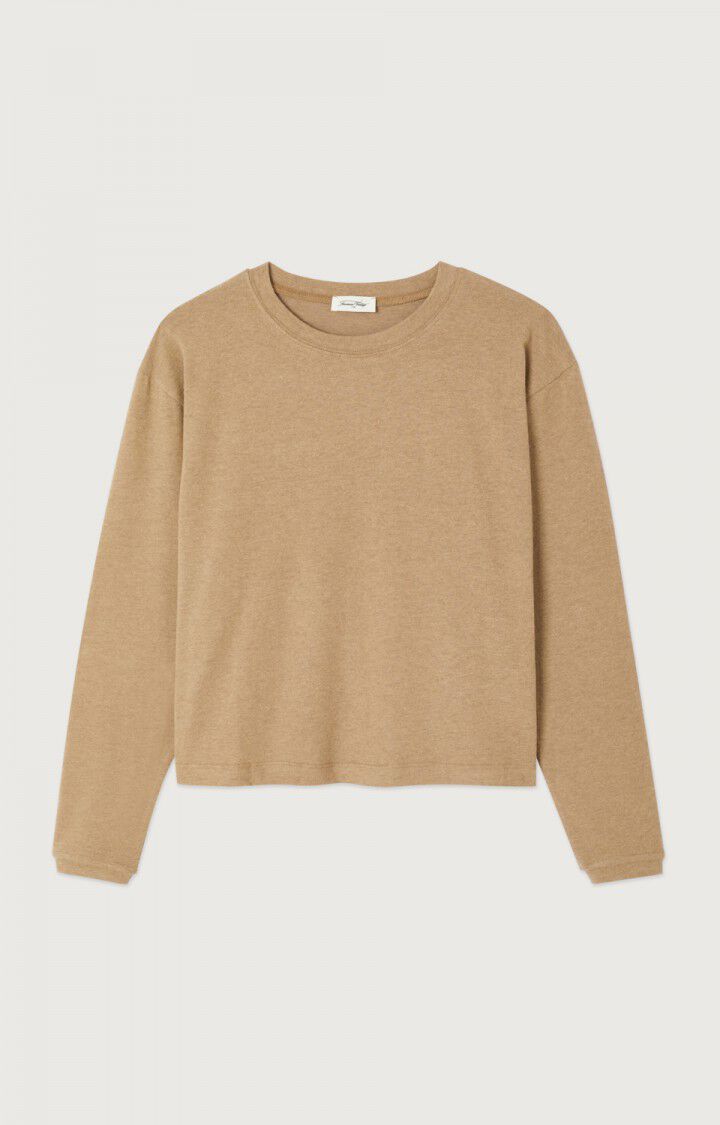 American Vintage - YPAWOOD Longsleeve Macchiato Chine
