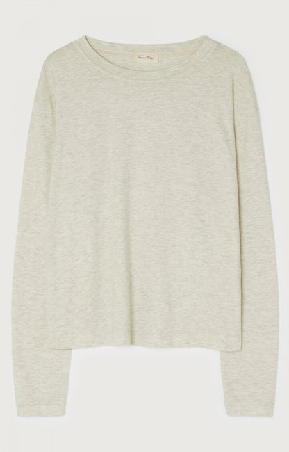 American Vintage - YPAWOOD Longsleeve | Gris Chine