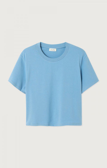 American Vintage - YPAWOOD T-Shirt Blue Melange