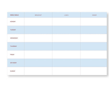 A-Journal - Meal Planner
