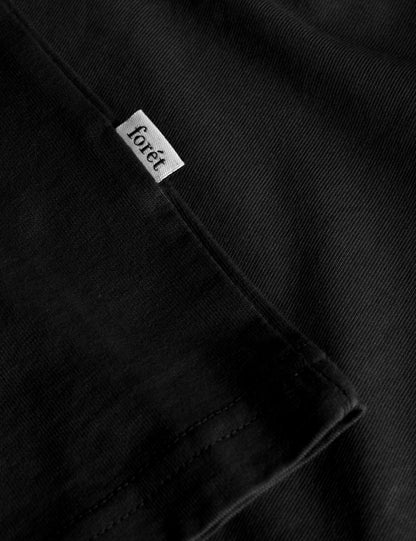 forét - OAK T-Shirt Black