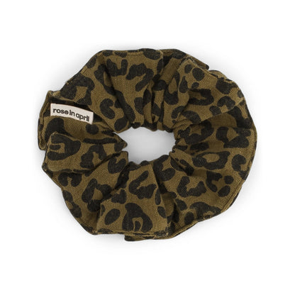 Rose in April - Scrunchie Leoprint Olive