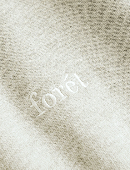 forét - NOON Sweatshirt Snow Melange
