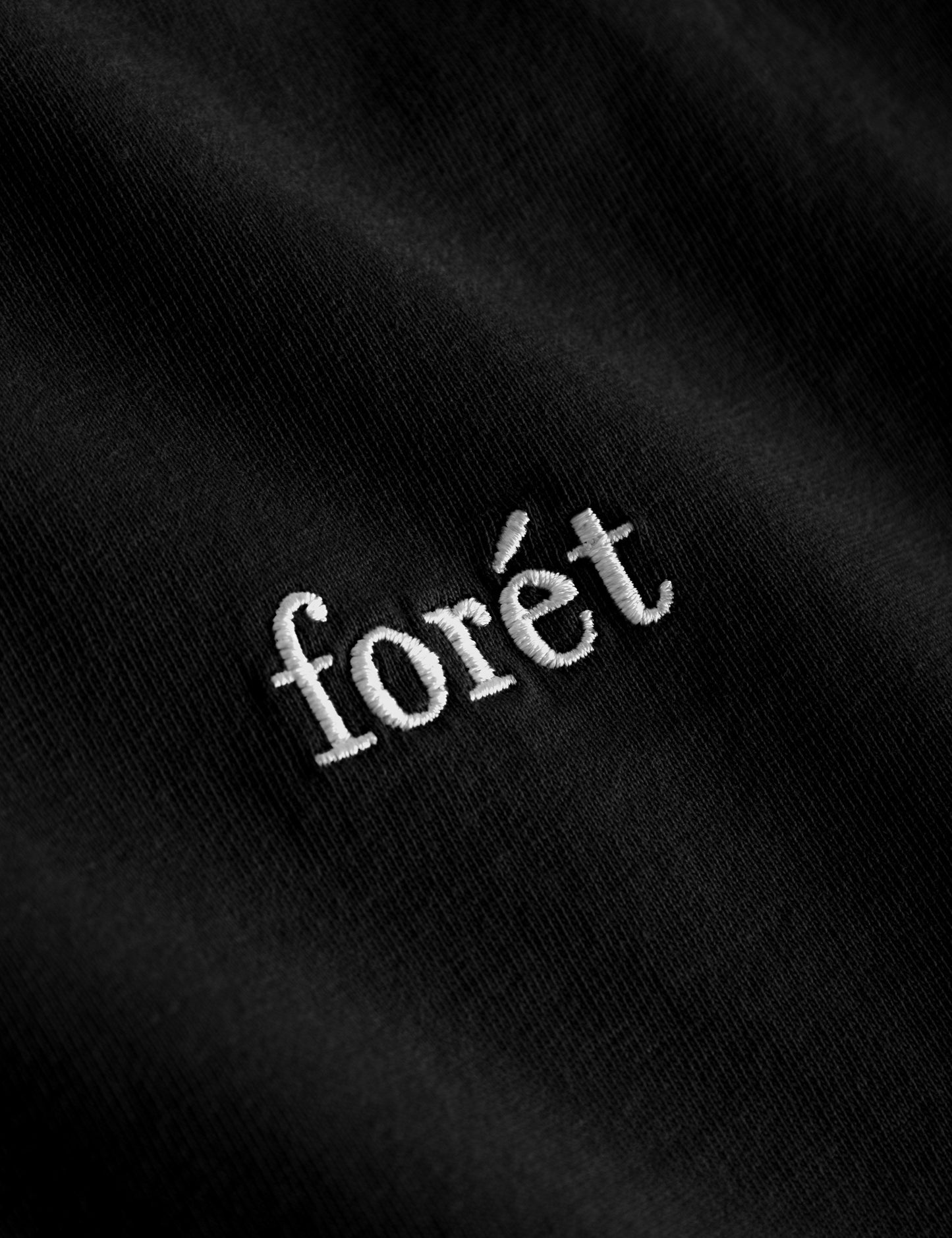forét - OAK T-Shirt Black