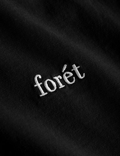 forét - OAK T-Shirt Black