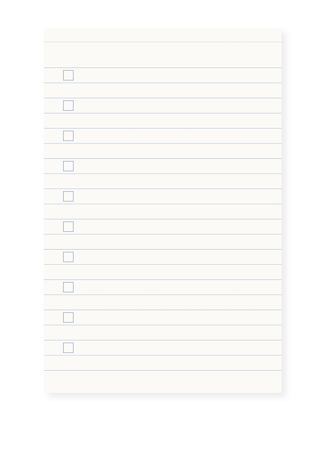 A-Journal - Everyday Notepad Flow Mint