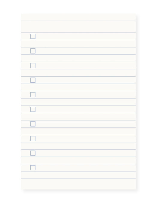 A-Journal - Everyday Notepad Flow Mint