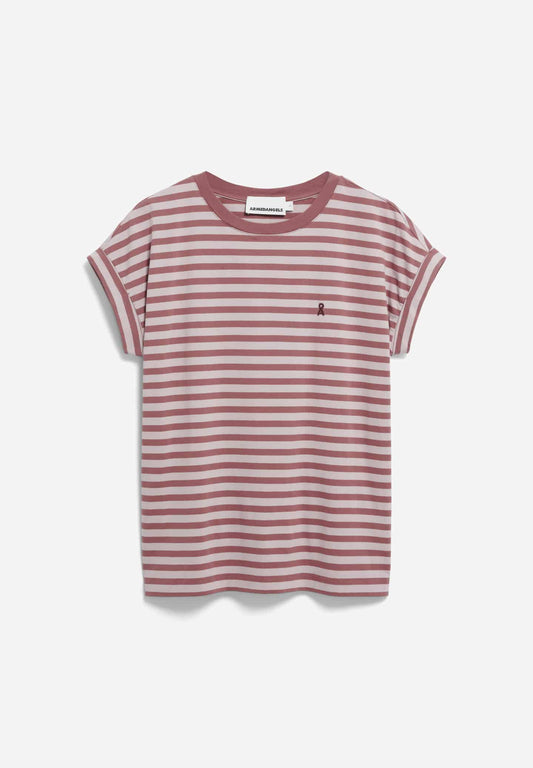Armedangles - IDAARA Stripes ice grape-dark berry