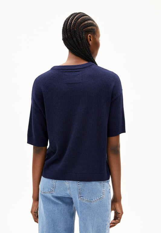 Armedangels - LIZAA LINO Tinted Navy