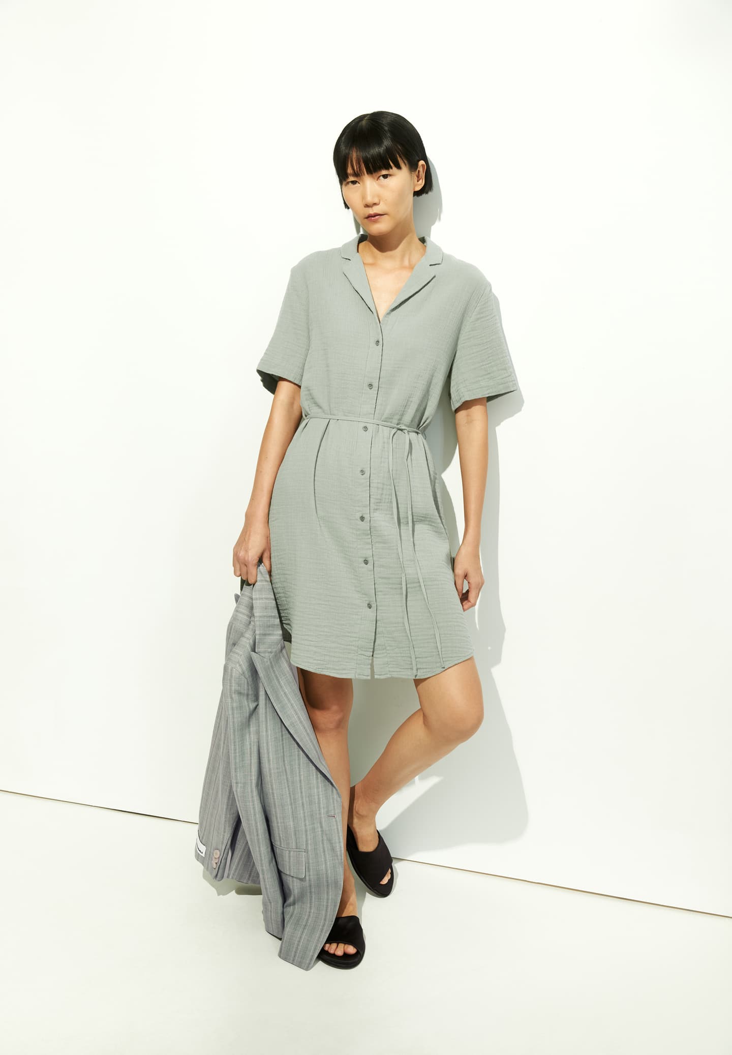 Armedangels - MABELAA Musselin Seagreen