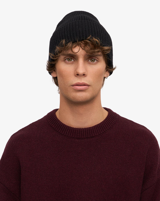Colorful Standard - Merino Wool Beanie | Deep Black