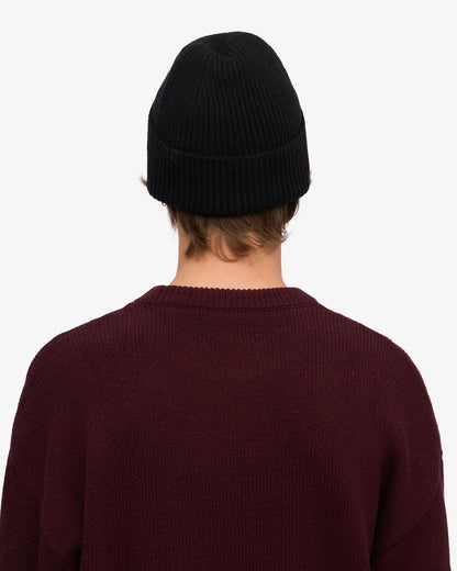 Colorful Standard - Merino Wool Beanie | Deep Black