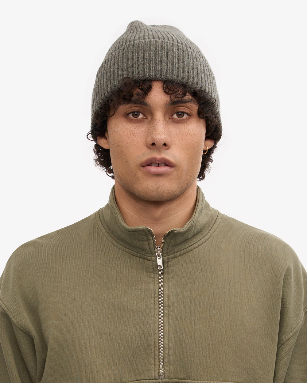 Colorful Standard - Merino Wool Beanie | Dusty Olive