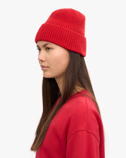 Colorful Standard - Merino Wool Beanie | Scarlet Red