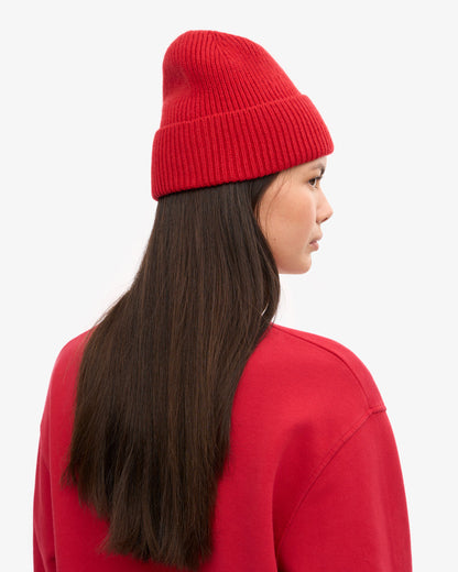 Colorful Standard - Merino Wool Beanie | Scarlet Red