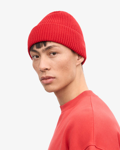 Colorful Standard - Merino Wool Beanie | Scarlet Red