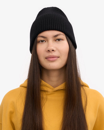 Colorful Standard - Merino Wool Beanie | Deep Black