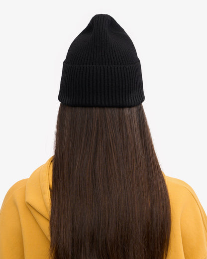 Colorful Standard - Merino Wool Beanie | Deep Black