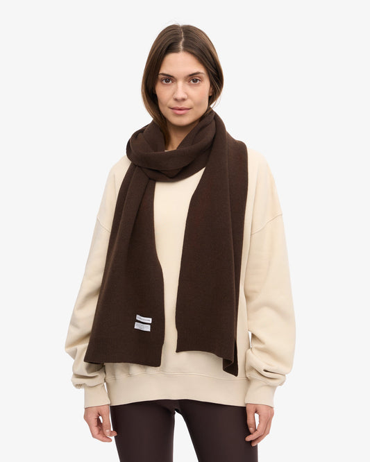 Colorful Standard - Merino Wool Scarf | Coffee Brown