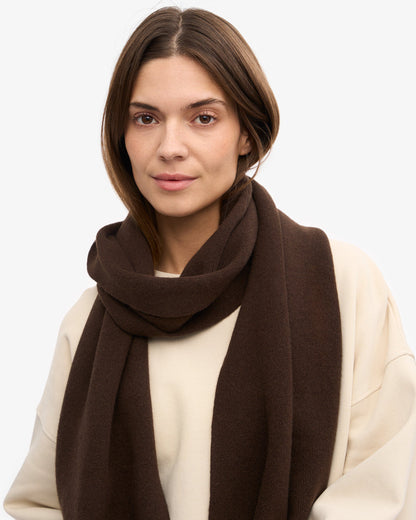 Colorful Standard - Merino Wool Scarf | Coffee Brown