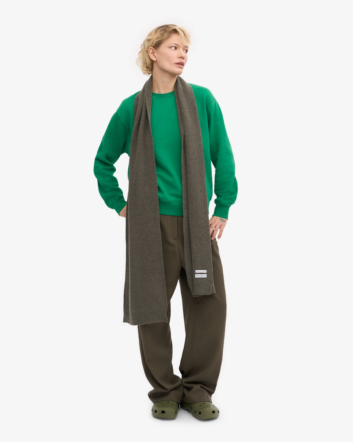Colorful Standard - Merino Wool Scarf | Dusty Olive
