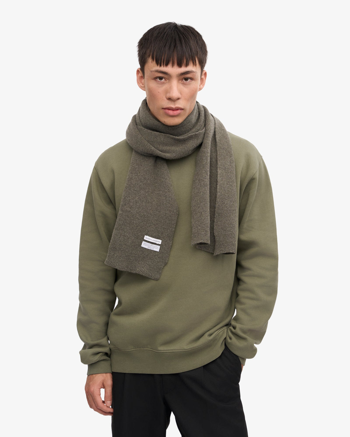 Colorful Standard - Merino Wool Scarf | Dusty Olive